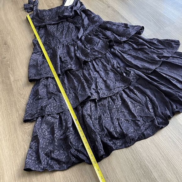 NWT LIKELY Charlotte Dress in Navy Women's 10​​​ - Picture 4 of 7